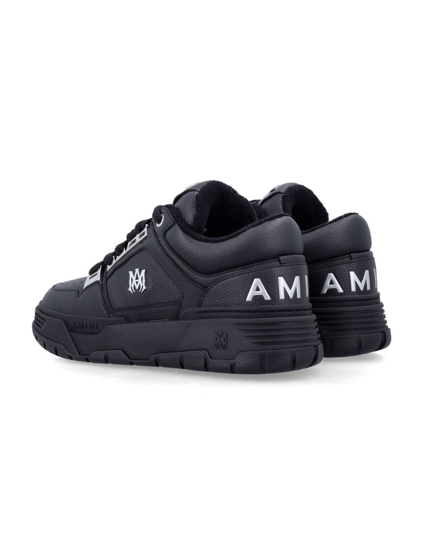 Black Logo Low-Top Sneakers 4