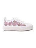 Pink Embellished Star Sneakers 1