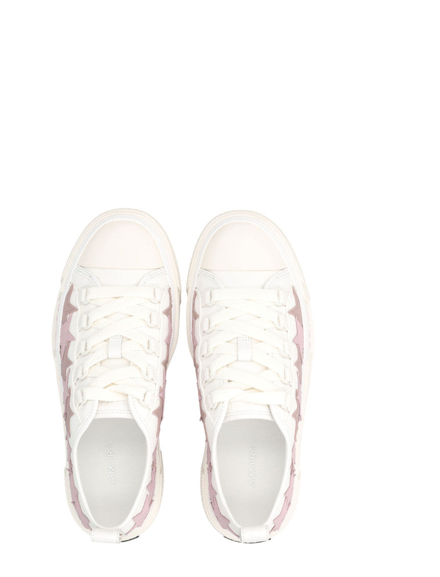 Pink Embellished Star Sneakers 3