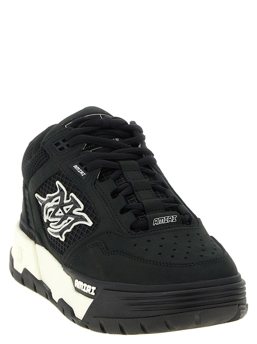 BlackWhite Logo Ma-94 Sneakers 2