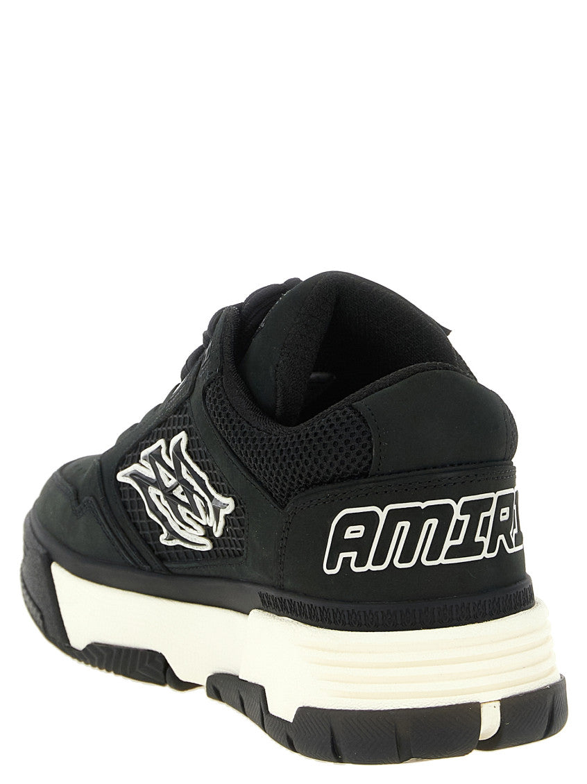 BlackWhite Logo Ma-94 Sneakers 3