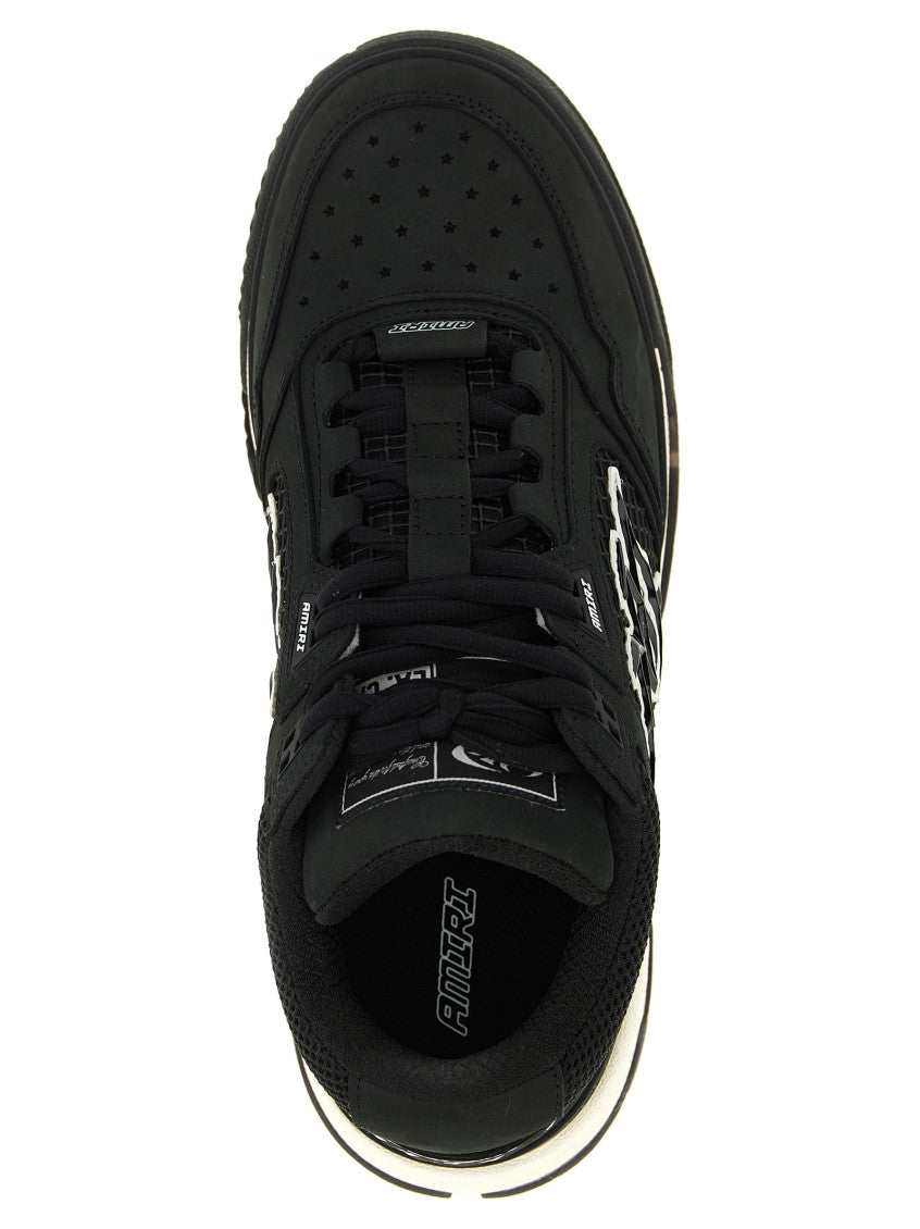 BlackWhite Logo Ma-94 Sneakers 4
