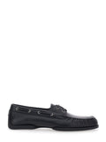 Black Ruffled Loafers 1