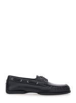 Black Ruffled Loafers 1