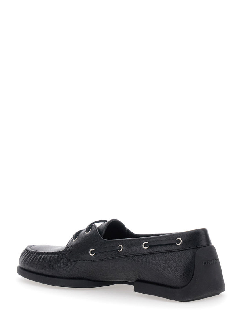 Black Ruffled Loafers 3