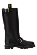 Black Biker Boots 1