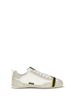White Logo Wrap Sneakers 1