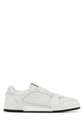 White Logo Match Sneakers 1