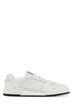 White Logo Match Sneakers 1