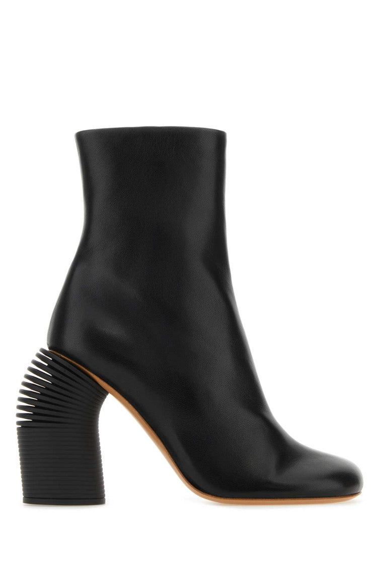 Black Spring Ankle Boots 1