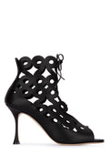 Black Cut-Out Boots 1
