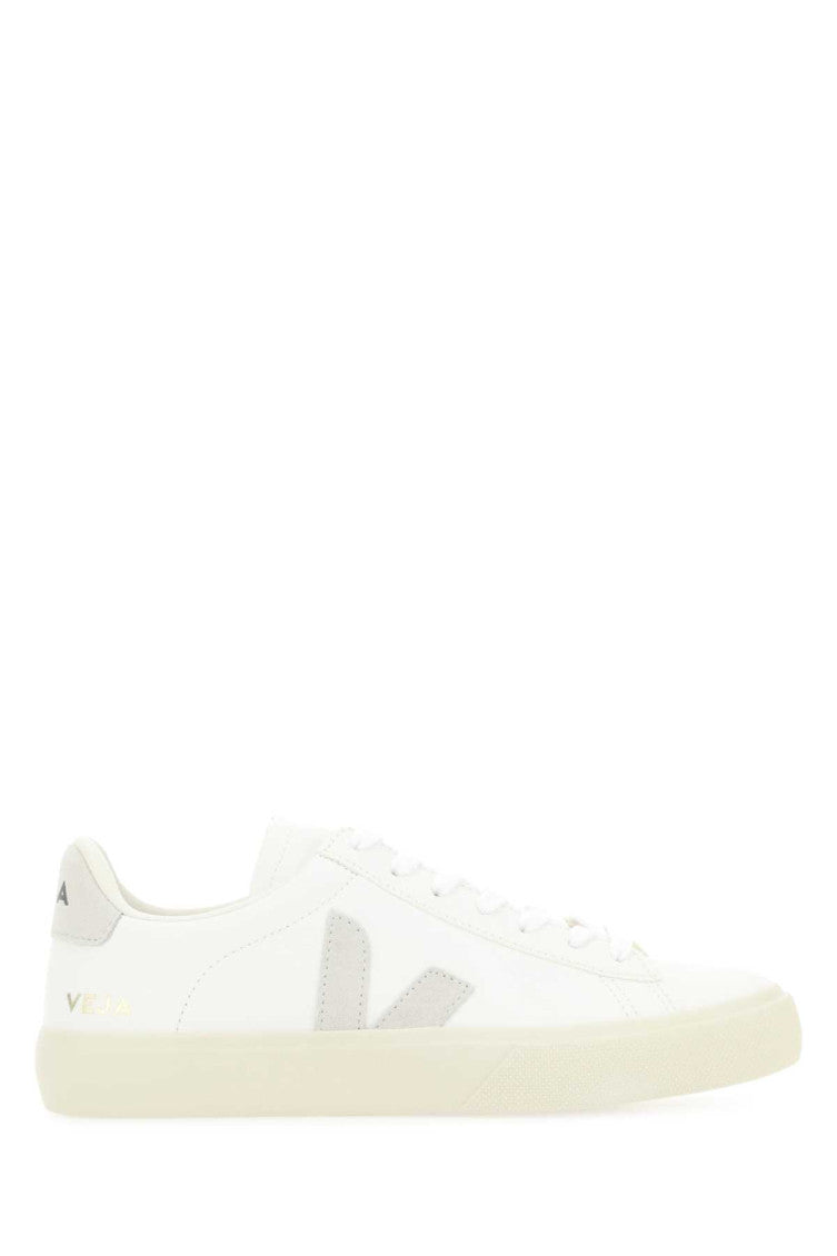 White Logo Sneakers 1