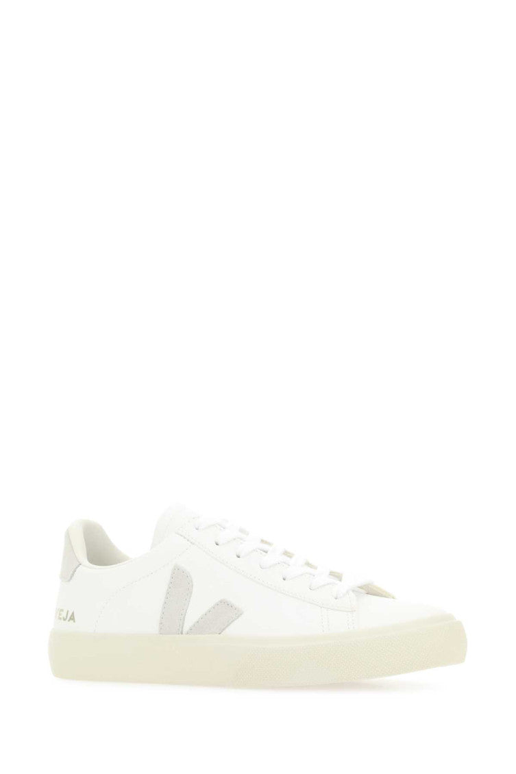 White Logo Sneakers 2