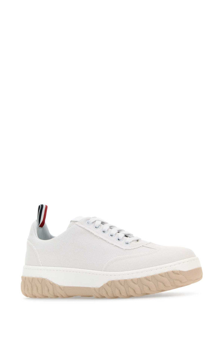 White Canvas Sneakers 2