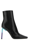 Black Leather Ankle Boots 1