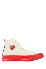 Ivory Canvas Sneakers 1