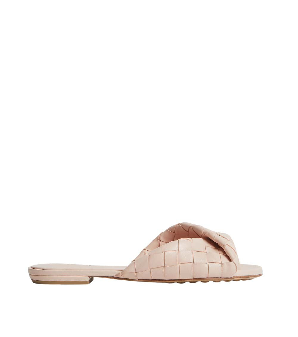 Pink Leather Sandals 1