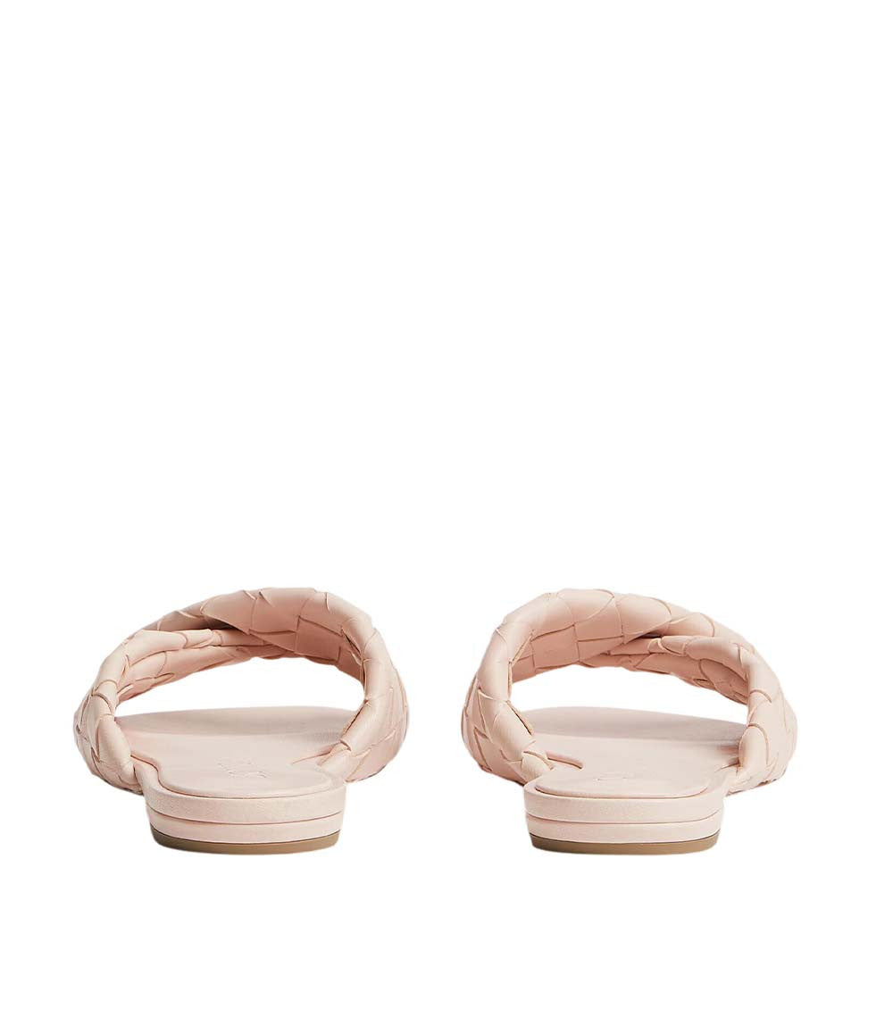 Pink Leather Sandals 3