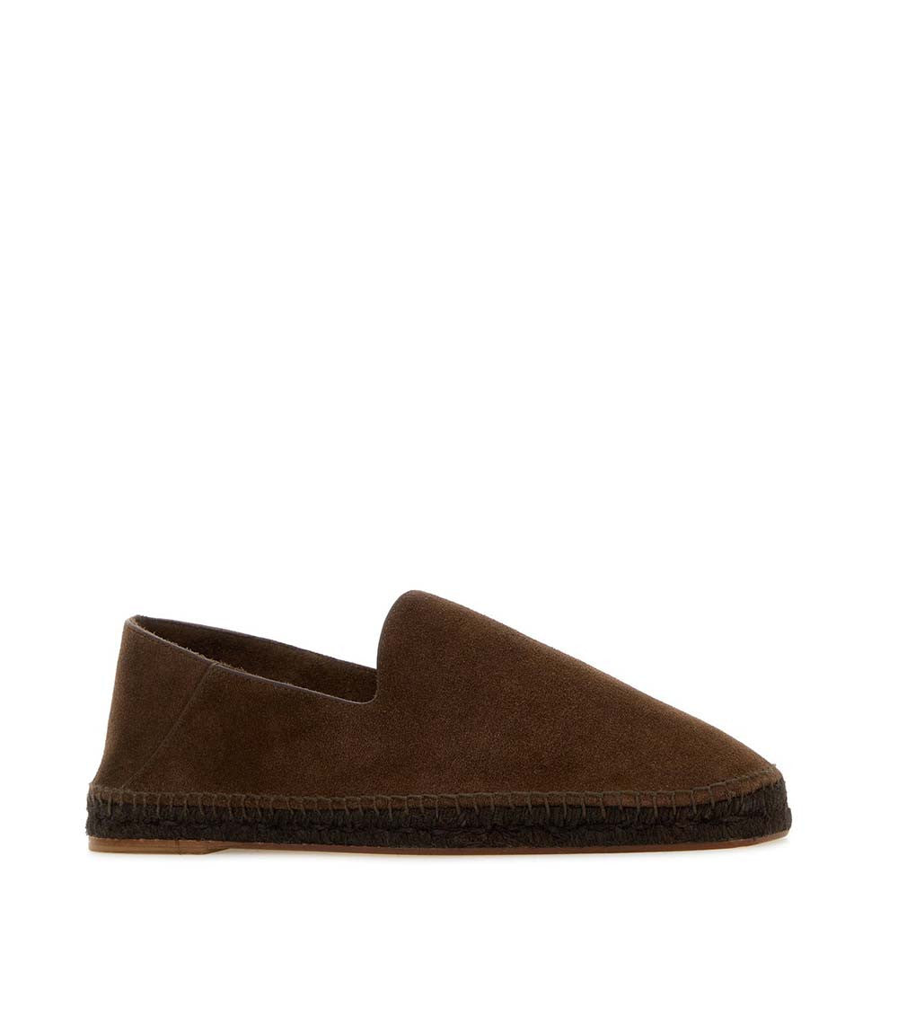 Brown Suede Espadrilles 2