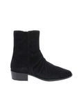 Black Suede Chelsea Boots 1
