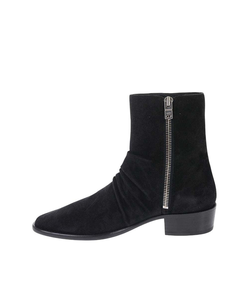 Black Suede Chelsea Boots 4