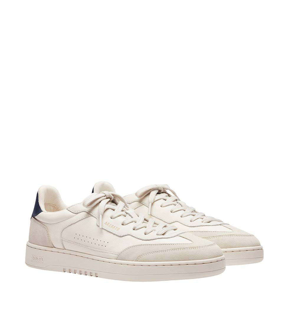 Beige Dice Leather Sneakers 2