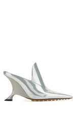 White Solid Atomic Pumps & Heels 1