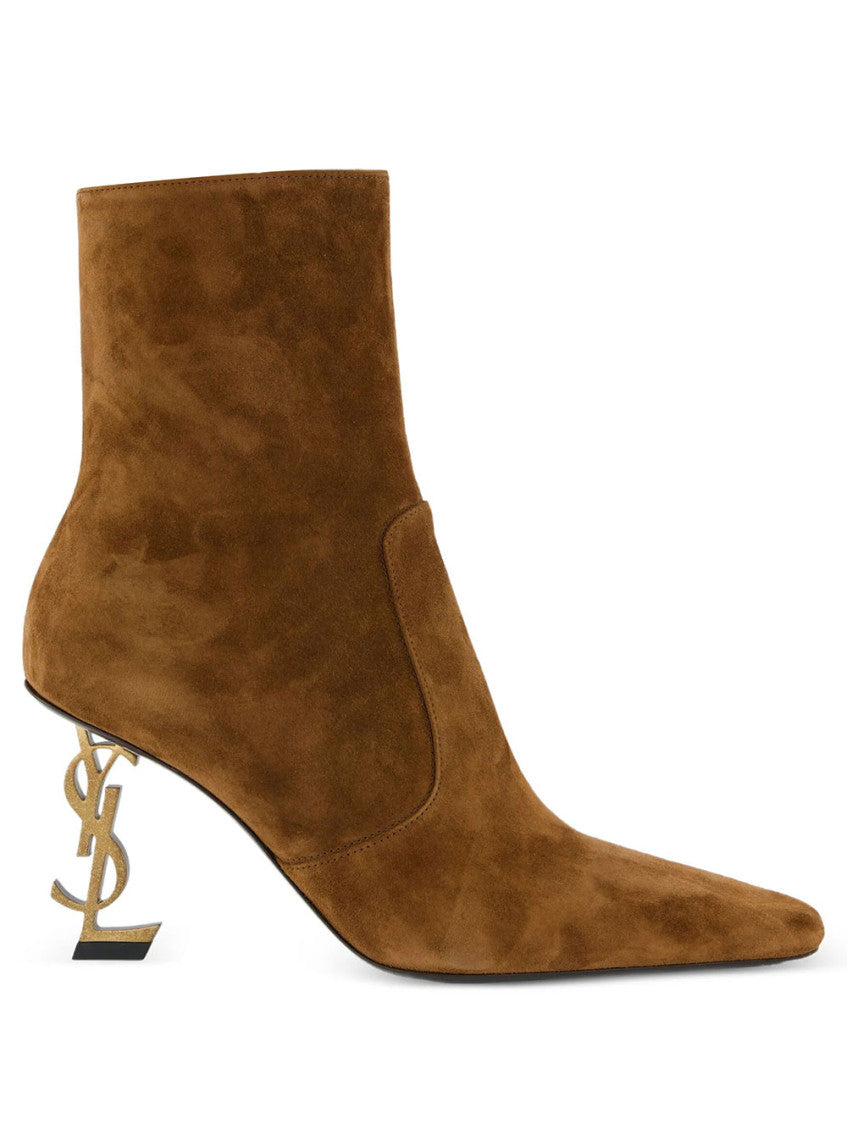 Brown Suede Cassandre Boots 1