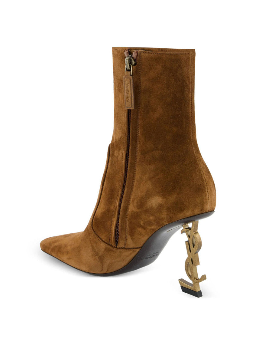 Brown Suede Cassandre Boots 3