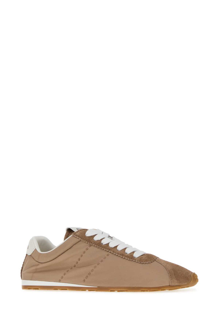 Brown Logo Plume Sneakers 2