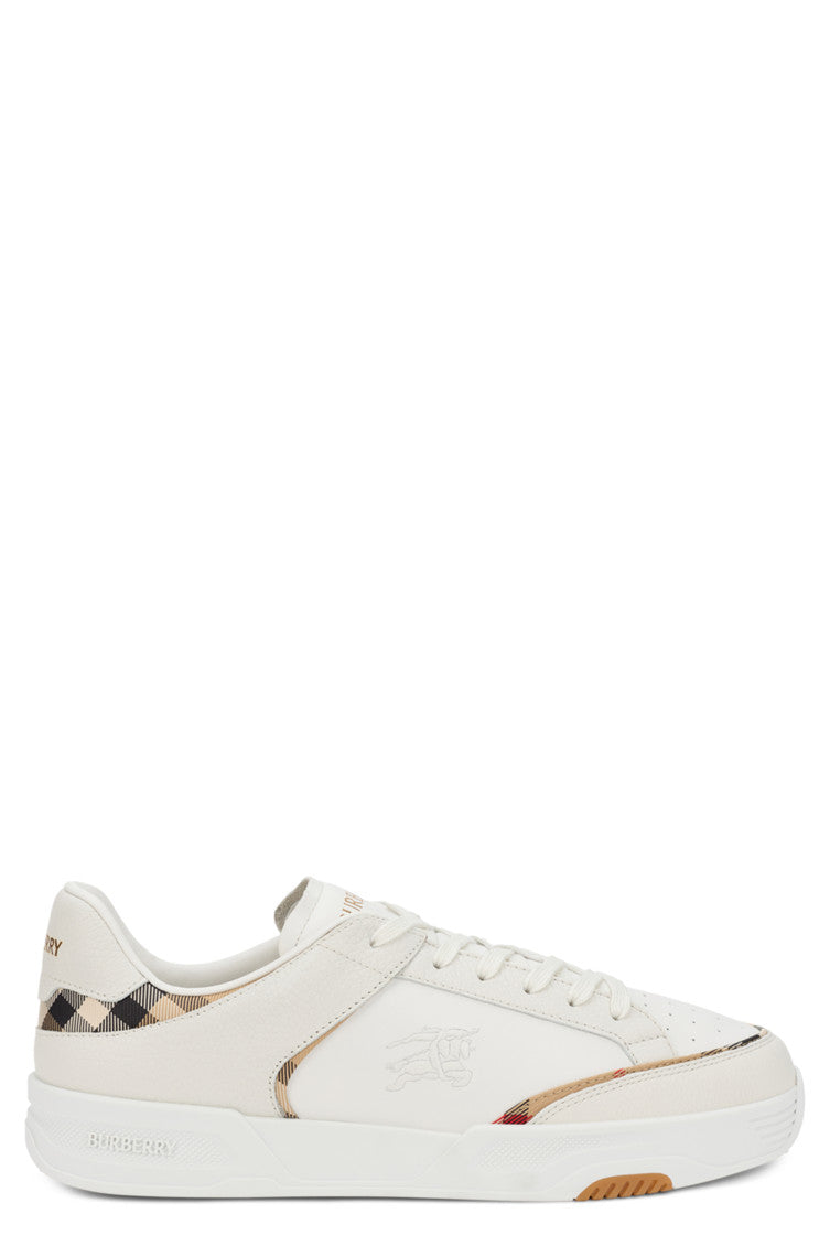 White Logo Sneakers 1