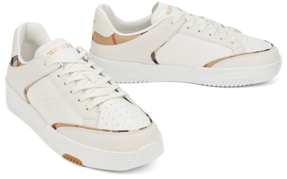White Logo Sneakers 3