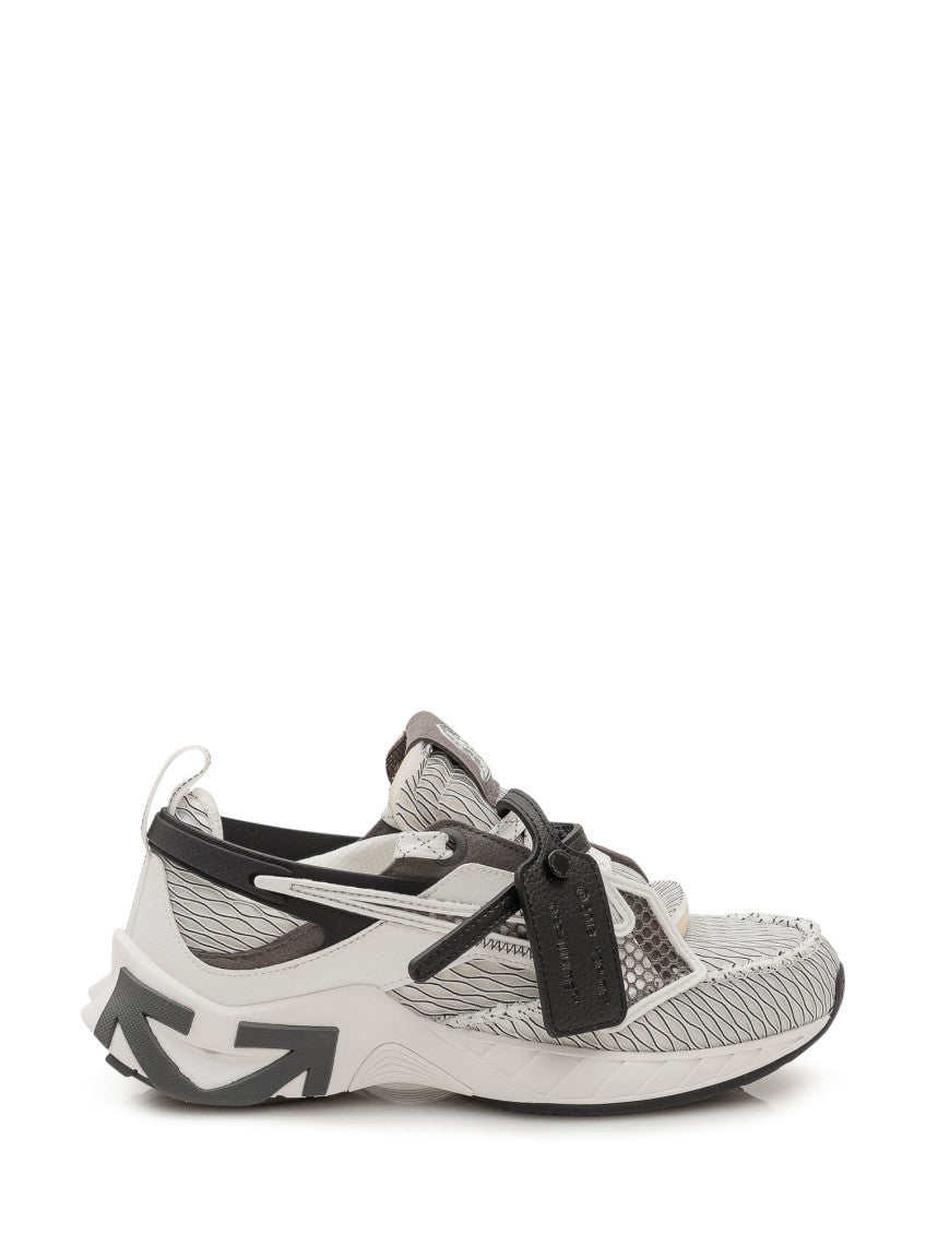 White Logo W-Space Memo Sneakers 1