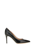 Black Leather Pumps 1