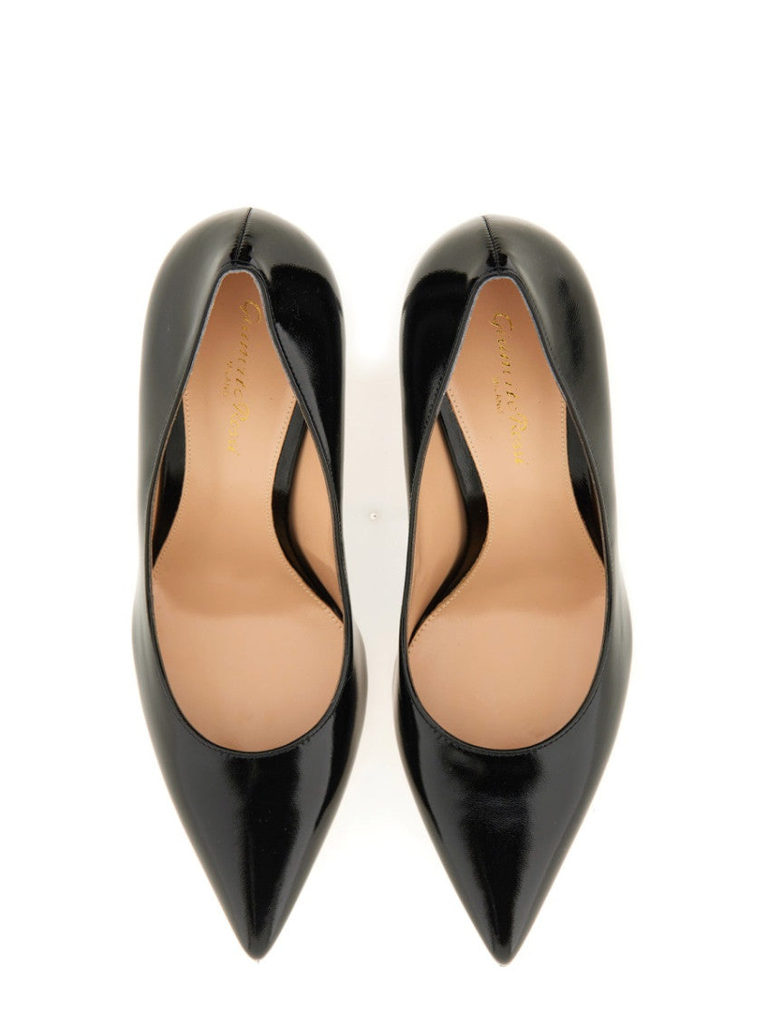 Black Leather Pumps 4