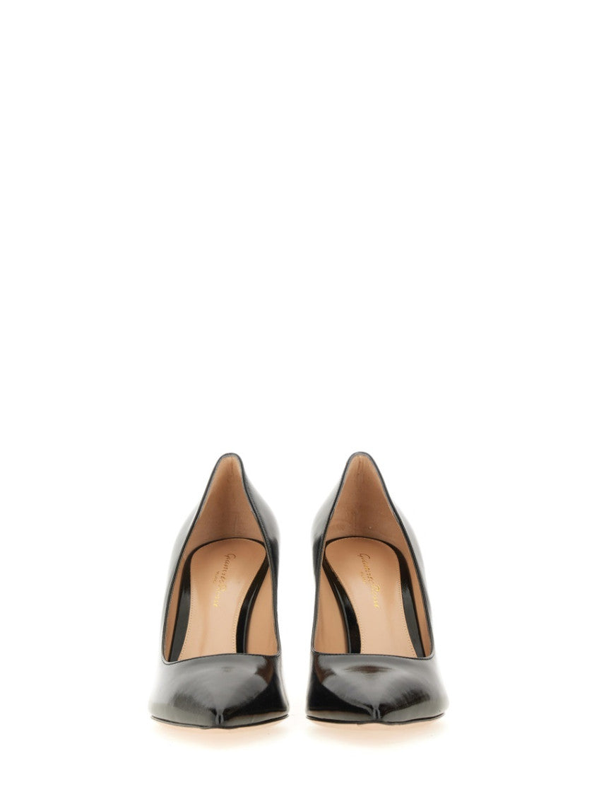 Black Leather Pumps 5