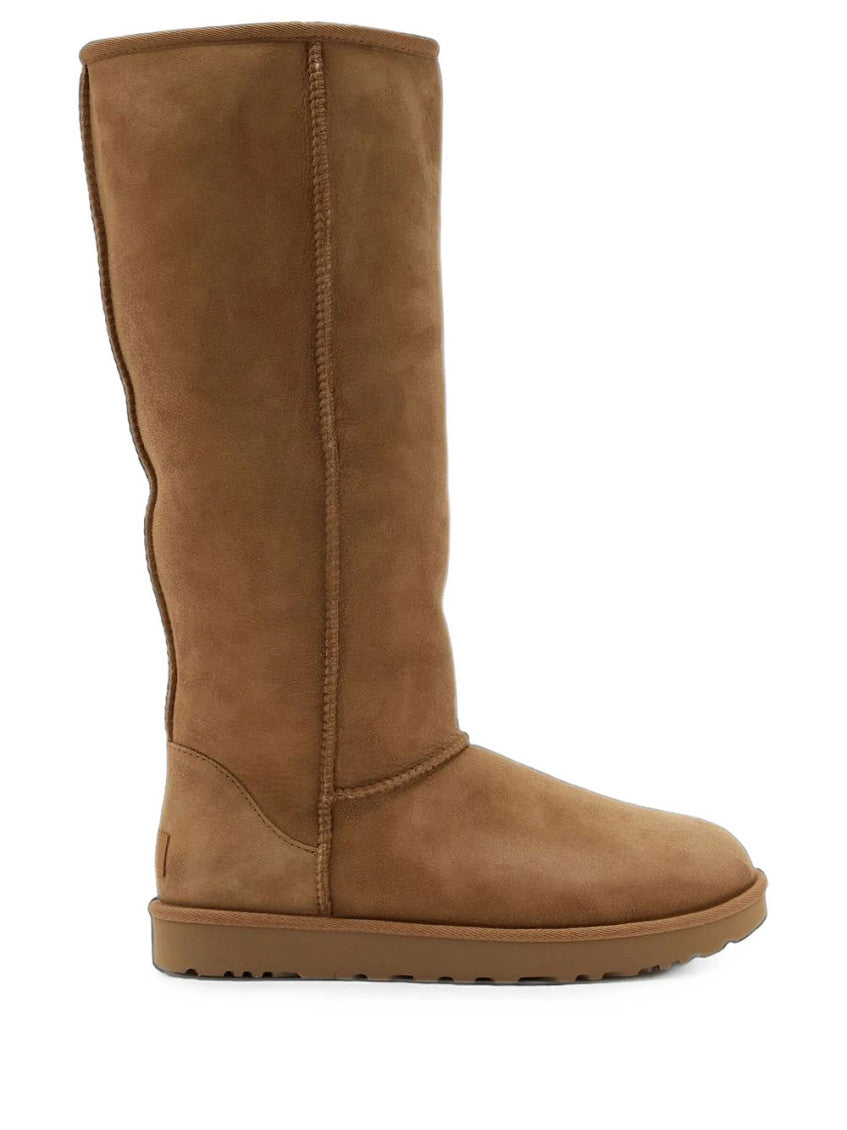 Brown Suede Classic Tall Boot 1
