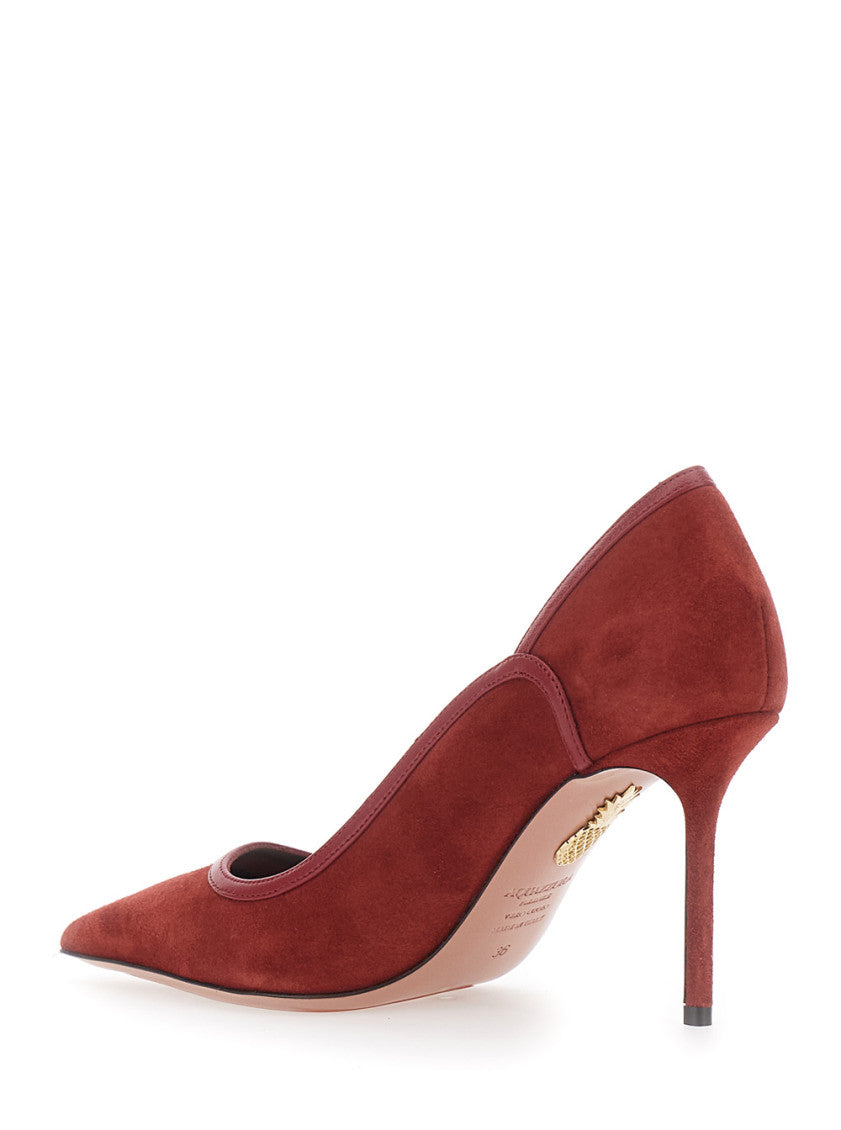 Red Leather Pumps 3