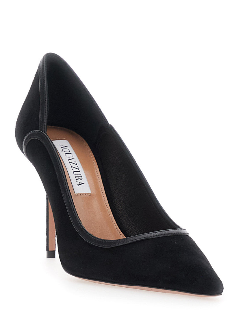 Black Leather Pumps 2
