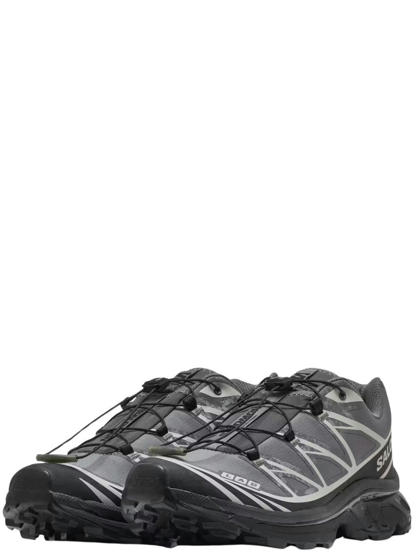 Black XT-6 Logo Sneakers 2