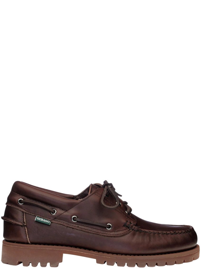 Brown Leather Classic Loafers 1