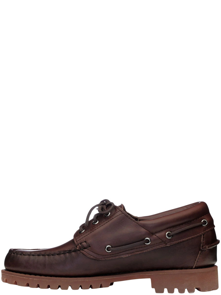 Brown Leather Classic Loafers 2
