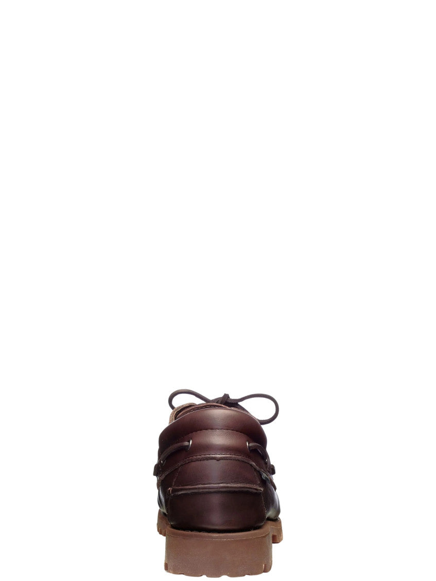 Brown Leather Classic Loafers 3