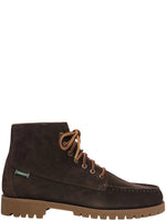 Dark Brown Suede Ankle Boots 1