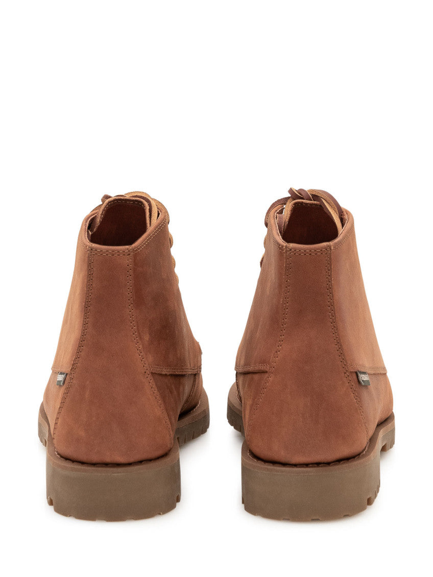 Brown Leather Ranger Boots 3