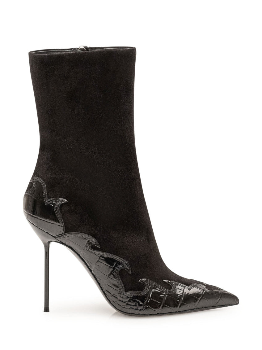 Black Lidia Queen Boots 1