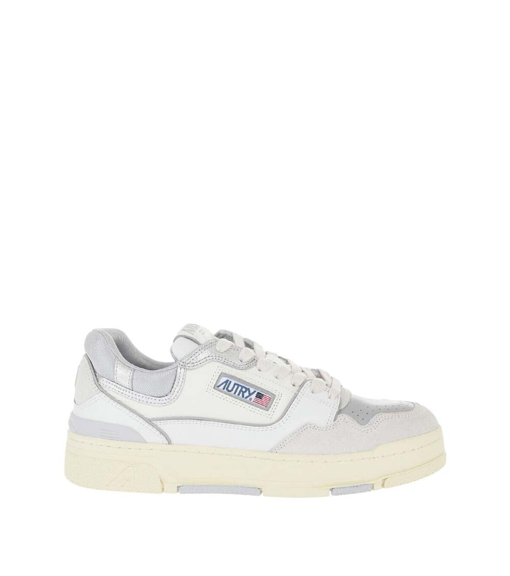 White Logo Sneakers 1