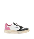 Multicolor Low-Top Leather Sneakers 1