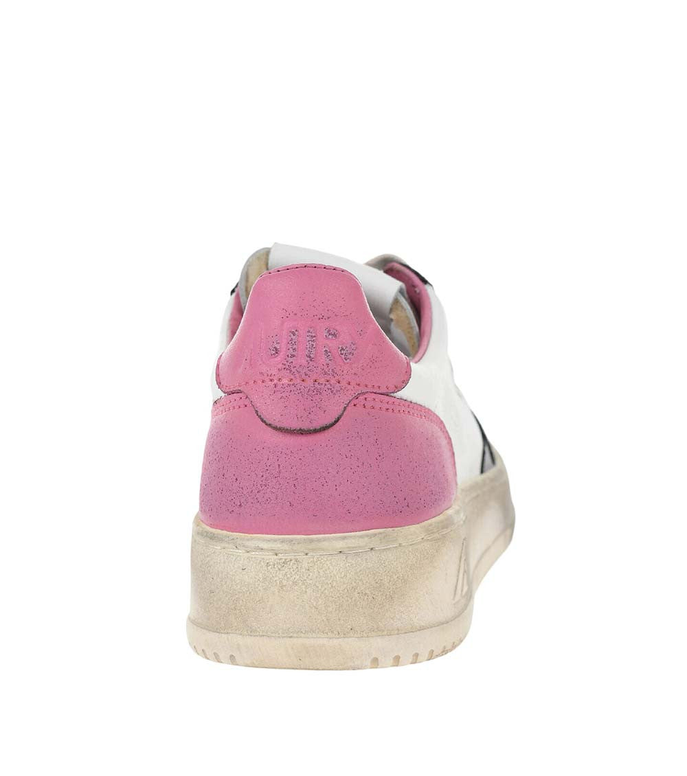 Multicolor Low-Top Leather Sneakers 3