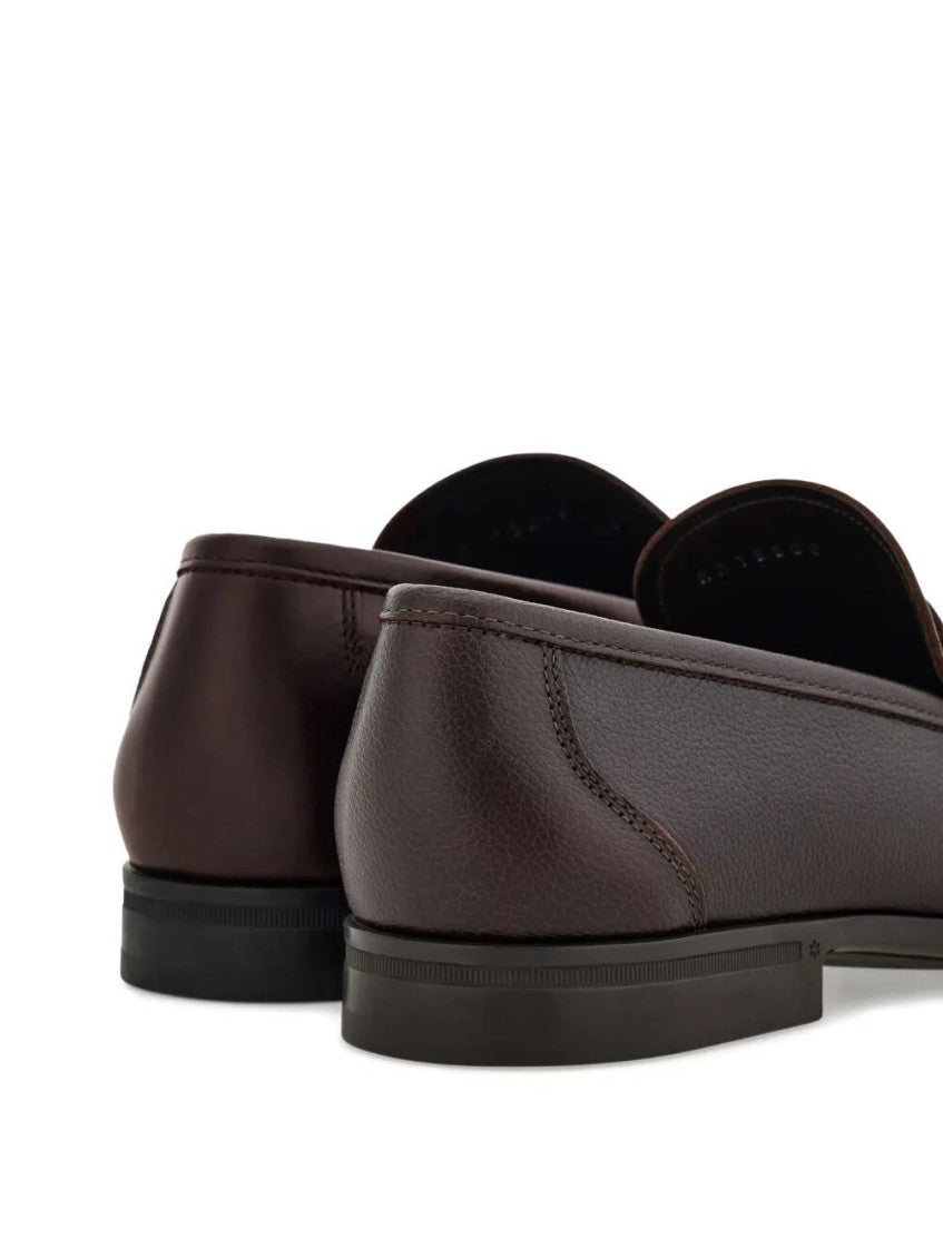Brown Leather Loafers 3